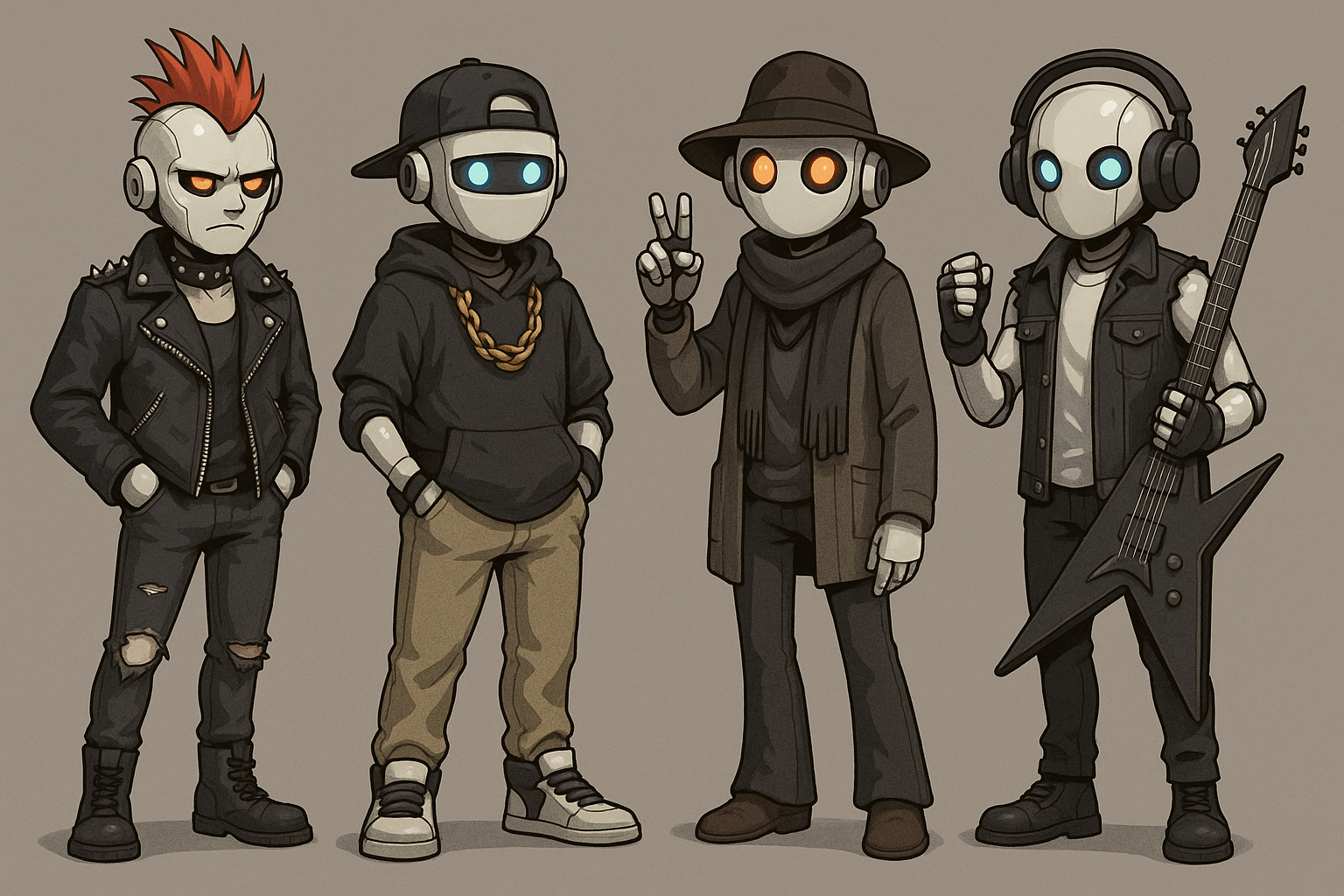 Robots met verschillende persona’s